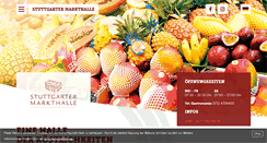 Desktop Screenshot of markthalle-stuttgart.de